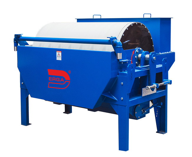 Wet magnetic drum separator ERGA WetMag