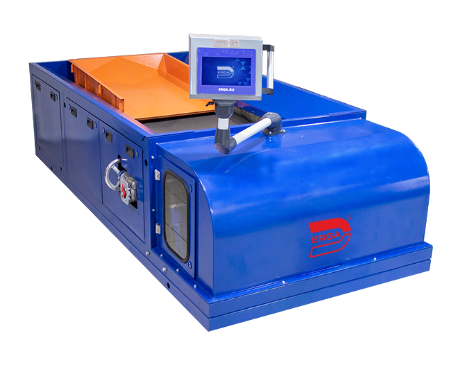 Eddy current magnetic separator with digital control ERGA EddyFlow E5