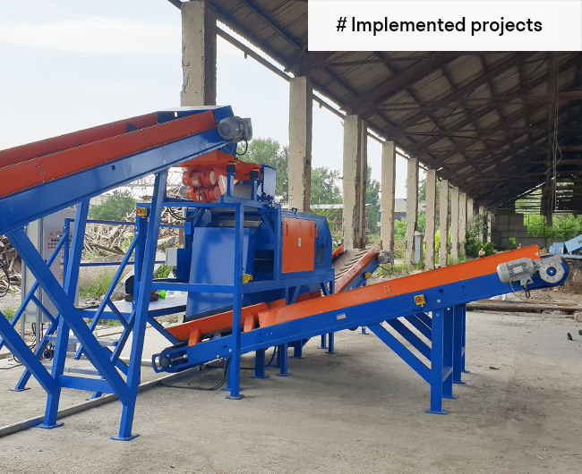 Resoline aluminum slag recycling line
